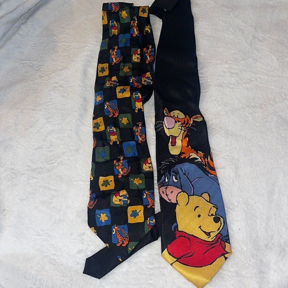 Winnie the Pooh silk ties